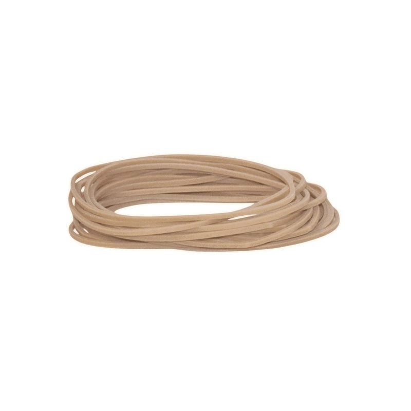 Alliance Rubber 24185 Sterling Rubber Bands Size #18, 1 lb Box Contains Approx. 1900 Bands (3" x 1/16", Natural Crepe), Beige - Image 2